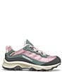 Color:Dusty Pink/Olive - Image 2 - Girls' Moab Speed Waterproof Sneakers (Toddler)