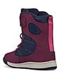 Color:Navy/Berry - Image 3 - Girls' Snow Bank Jr Waterproof Boots (Infant)