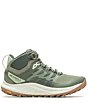 Color:Lichen - Image 2 - Women's Antora 3 Mid Waterproof Mesh Trail Hiker Booties