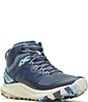 Color:Sea - Image 1 - Women's Antora 3 Mid Waterproof Mesh Trail Hiker Booties