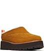 Merrell Women's Cozy Suede Faux Fur Lined Platform Clogs - Image 1