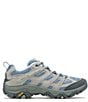 Color:Smoke - Image 2 - Women's Moab 3 Leather Mesh Hiker Sneakers