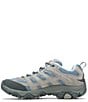 Color:Smoke - Image 4 - Women's Moab 3 Leather Mesh Hiker Sneakers