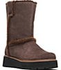 Merrell Women's Sugarloaf Pull On Waterproof Suede Faux Fur Lined Mid Calf Boots - Image 1