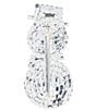 Merry & Bright Crystal Happy Snowman Christmas Pin, Color:Multi/Silver - Image 2