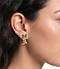 Merry & Bright Embellished Stocking Drop Earrings - Image 2