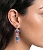 Merry & Bright Enamel Ornament Drop Earrings - Image 2
