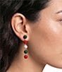 Merry & Bright Fireball Drop Earrings - Image 2