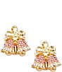Merry & Bright Hoilday Bells Stud Earrings - Image 1