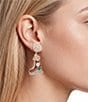 Merry & Bright Holiday Ice Skate Drop Earrings - Image 2
