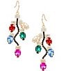 Merry & Bright Holiday Lights Drop Earrings - Image 1