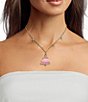 Merry & Bright Holiday Tree Long Pendant Necklace - Image 2