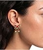 Merry & Bright Red Christmas Bow Drop Earrings - Image 2