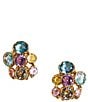 Mestiza New York Aura Convertible Cluster Drop Statement Earrings - Image 2