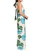 Mestiza New York Cosima Convertible Strapless Wide Leg Jumpsuit, Color:Blue/Green - Image 3