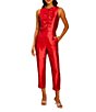 Mestiza New York Palau Silk Twill Cigarette Coordinating Crop Pants - Image 3