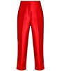 Mestiza New York Palau Silk Twill Cigarette Coordinating Crop Pants - Image 4