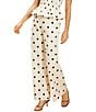 Mestiza New York Taylor Coordinating Polka Dot High Waisted Flare Leg Pants - Image 1