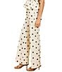 Mestiza New York Taylor Coordinating Polka Dot High Waisted Flare Leg Pants - Image 3
