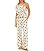 Mestiza New York Taylor Coordinating Polka Dot High Waisted Flare Leg Pants - Image 4