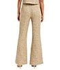 Mestiza New York Theo Coordinating Sparkle Tweed Bell Bottom Pants, Color:Gold Multi - Image 2