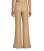 Mestiza New York Theo Coordinating Sparkle Tweed Bell Bottom Pants, Color:Gold Multi - Image 6