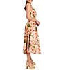 Mestiza New York Yvette Reversible Square Neck Sleeveless Midi Dress, Color:Sunkissed Ivory - Image 4