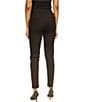 Color:Black - Image 2 - MICHAEL Michael Kors Ponte Skinny Leg Zip Pocket Pull-On Pants