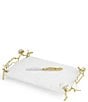 Michael Aram Butterfly Ginkgo Gold Collection Cheese Board with Spreader - Image 1