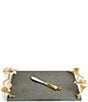 Michael Aram Gardenia Collection Cheeseboard with Knife - Image 1