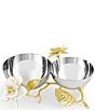 Michael Aram Gardenia Collection Double Dish - Image 1
