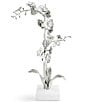 Michael Aram Silver Orchid Collection Small Stem Sculpture Figurine - Image 1