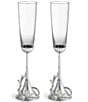 Michael Aram White Orchid Collection Toasting Flute Set - Image 1