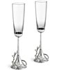 Michael Aram White Orchid Collection Toasting Flute Set - Image 2