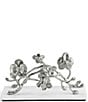 Color:Silver - Image 1 - White Orchid Marble Base Vertical Napkin Holder