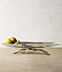 Michael Aram Zen Garden Centerpiece Bowl Platter, Color:Stainless SteelNatural Oxidized Brass - Image 2