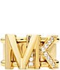 Michael Kors 14K Gold-Plated Logo Band Ring,Specials : American Fashion Style Bags On Sale Michael Kors 14K Gold-Plated Logo Band Ring,Specials : American Fashion Style Bags On Sale