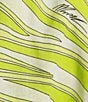 Color:Bright Limeade - Image 3 - A-Line Cut Out Mini Lined Button Back Dress