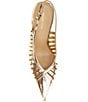 Michael Kors Adriana Metallic Leather Slingback Caged Pumps - Image 5