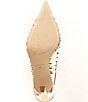 Michael Kors Adriana Metallic Leather Slingback Caged Pumps - Image 6