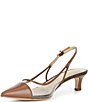 Michael Kors Amara Clear Cap Toe Slingback Pumps - Image 4