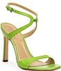 Color:Pear - Image 1 - Amara Leather Ankle Strap Sandals