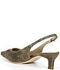 Michael Kors Amara Suede Cap Toe Slingback Pumps - Image 3