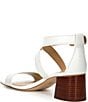 Color:Optic White - Image 3 - Ashton Leather Ankle Strap Sandals