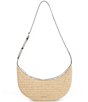 Michael Kors Avra Medium Straw Crossbody Bag,New Products : American Fashion Style Bags On Sale