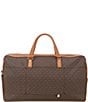 Michael Kors Bedford XL Signature Logo Travel Weekender Bag, Color:Brown/Acorn - Image 2