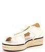 Color:Optic White - Image 4 - Berkley Denim Espadrille Platform Sandals