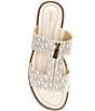 Michael Kors Berkley Signature Logo Leather Zip Slide Sandals - Image 5