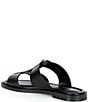 Michael Kors Berkley Leather Zip Hardware Slide Sandals - Image 3