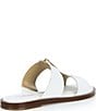 Michael Kors Berkley Leather Zip Hardware Slide Sandals - Image 2